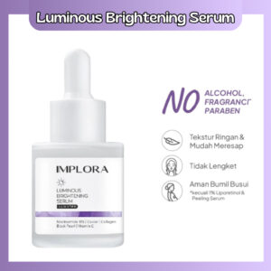 implora luminous brightening serum 20ml/serum wajah