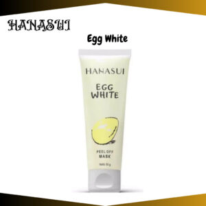 hanasui peel off mask egg white tube 80g/masker wajah