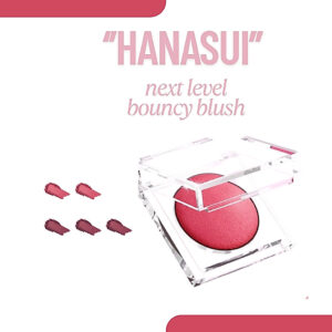 hanasui next level bouncy blush on/perona pipi