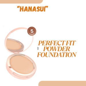 hanasui perfect fit powder foundation/bedak padat