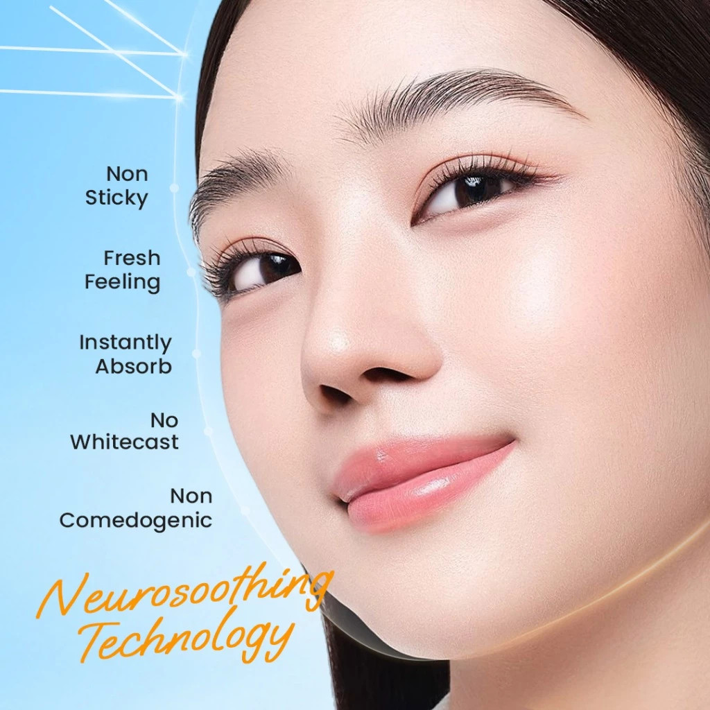 hanasui lightweight pro calming sunscreen spf 50 pa++++ 30ml/tabir surya hanasui lightweight pro calming sunscreen spf 50 pa++++ 30ml/tabir surya
