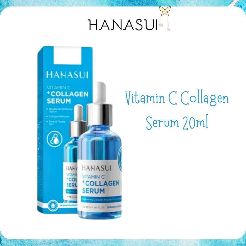 hanasui vitamin c collagen serum 20ml / serum wajah hanasui vitamin c collagen serum 20ml / serum wajah