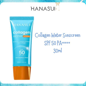 hanasui collagen water sunscreen spf 50 pa++++ 30ml / tabir surya
