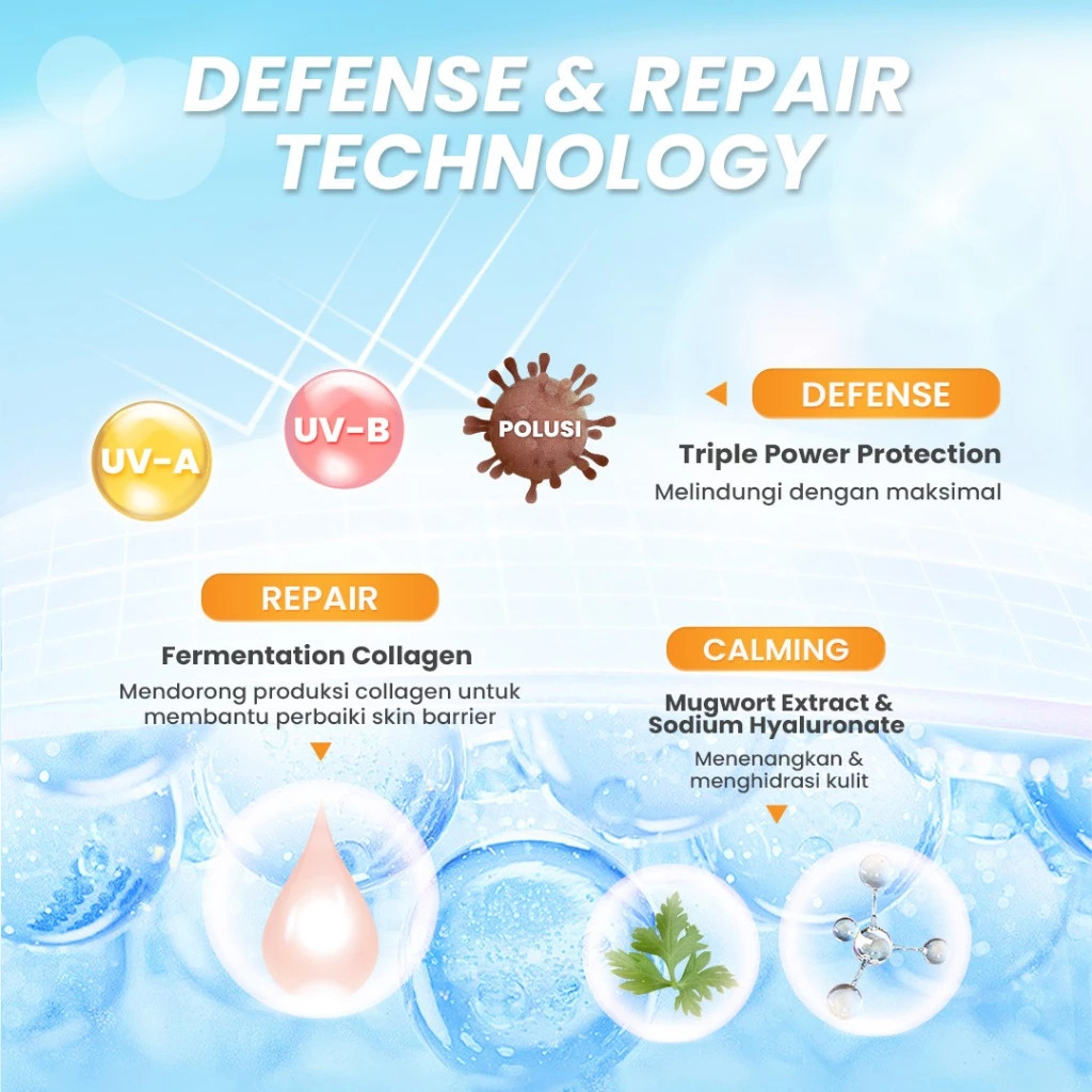 hanasui collagen water sunscreen spf 50 pa++++ 30ml / tabir surya hanasui collagen water sunscreen spf 50 pa++++ 30ml / tabir surya