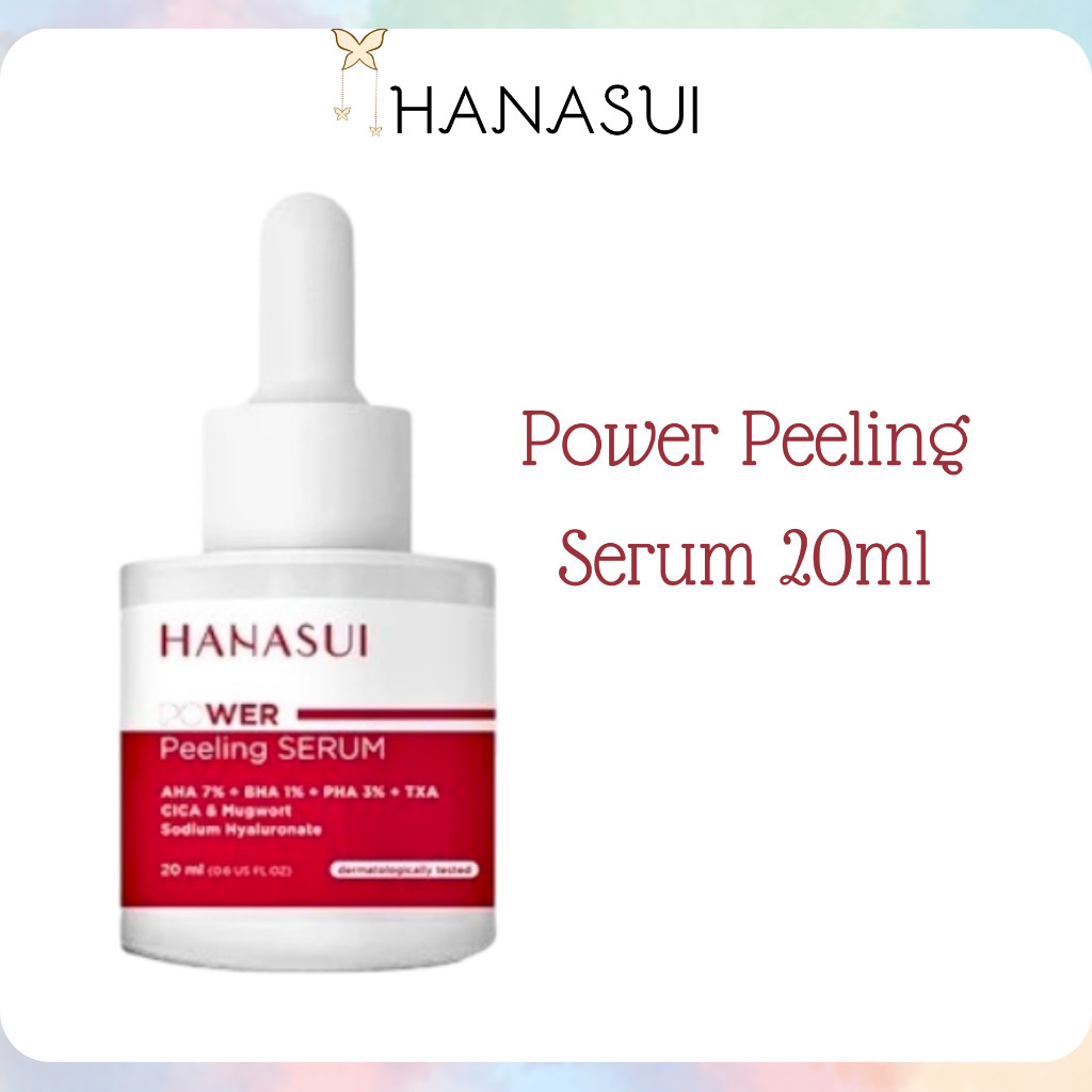 hanasui power peeling serum 20ml / serum eksfoliasi wajah hanasui power peeling serum 20ml / serum eksfoliasi wajah
