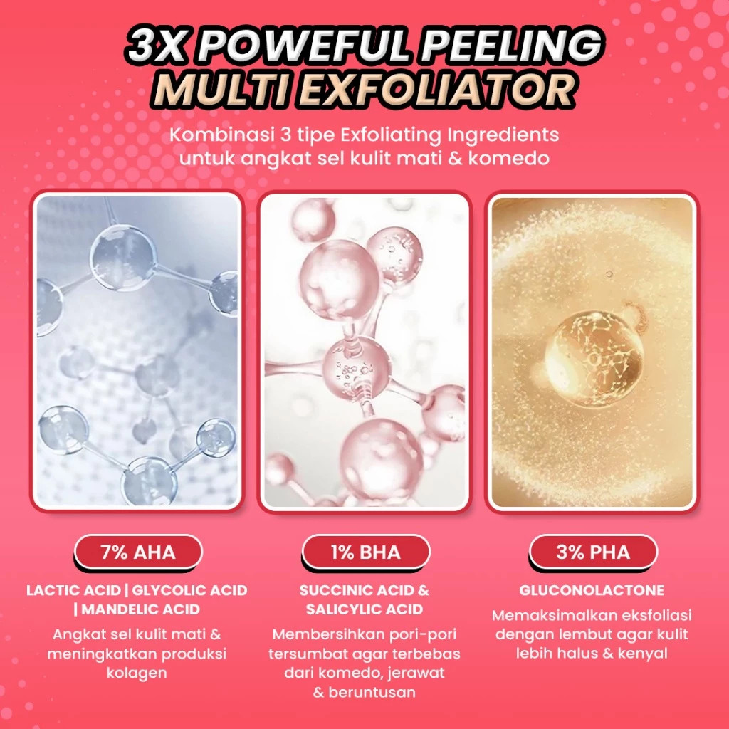 hanasui power peeling serum 20ml / serum eksfoliasi wajah hanasui power peeling serum 20ml / serum eksfoliasi wajah