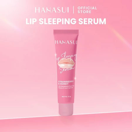hanasui lip sleeping serum 12g/serum bibir hanasui lip sleeping serum 12g/serum bibir