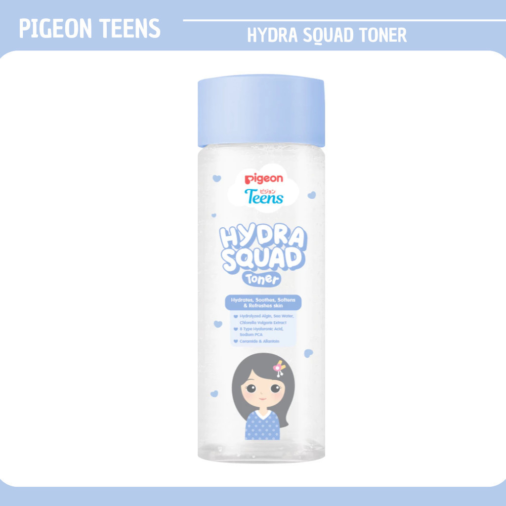 pigeon teens hydra squad toner 100ml/toner wajah pigeon teens hydra squad toner 100ml/toner wajah