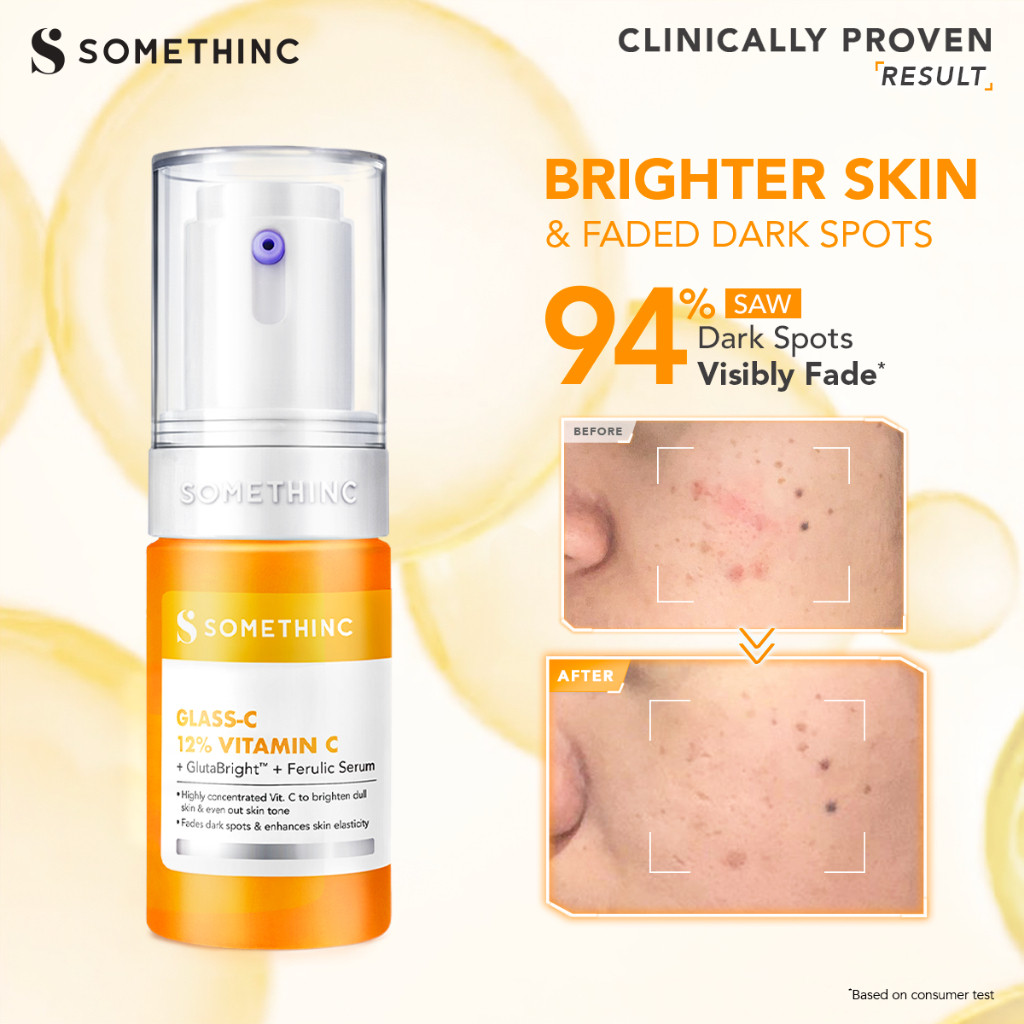 somethinc glass c 12% vitamin c gluta bright serum 20ml/serum wajah somethinc glass c 12% vitamin c gluta bright serum 20ml/serum wajah