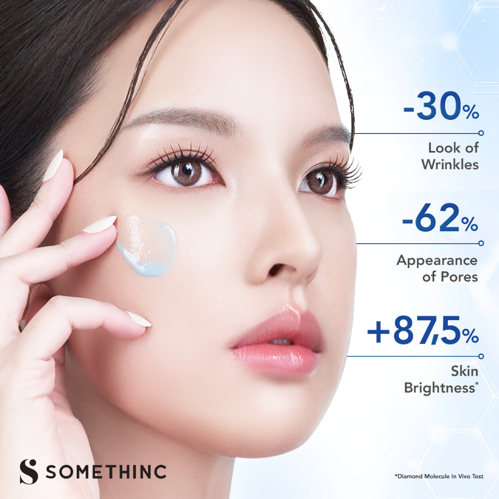 somethinc diamond glow pyhtocell serum 20ml/serum wajah somethinc diamond glow pyhtocell serum 20ml/serum wajah