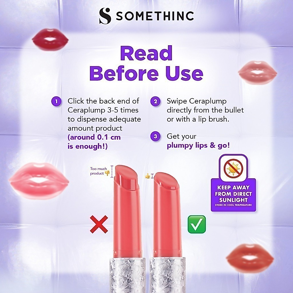 somethinc ceraplump tinted lip balm spf 25 pa++++/pelembab bibir somethinc ceraplump tinted lip balm spf 25 pa++++/pelembab bibir