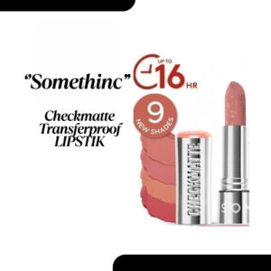 somethinc checkmatte transferproof lipstick/lipstik