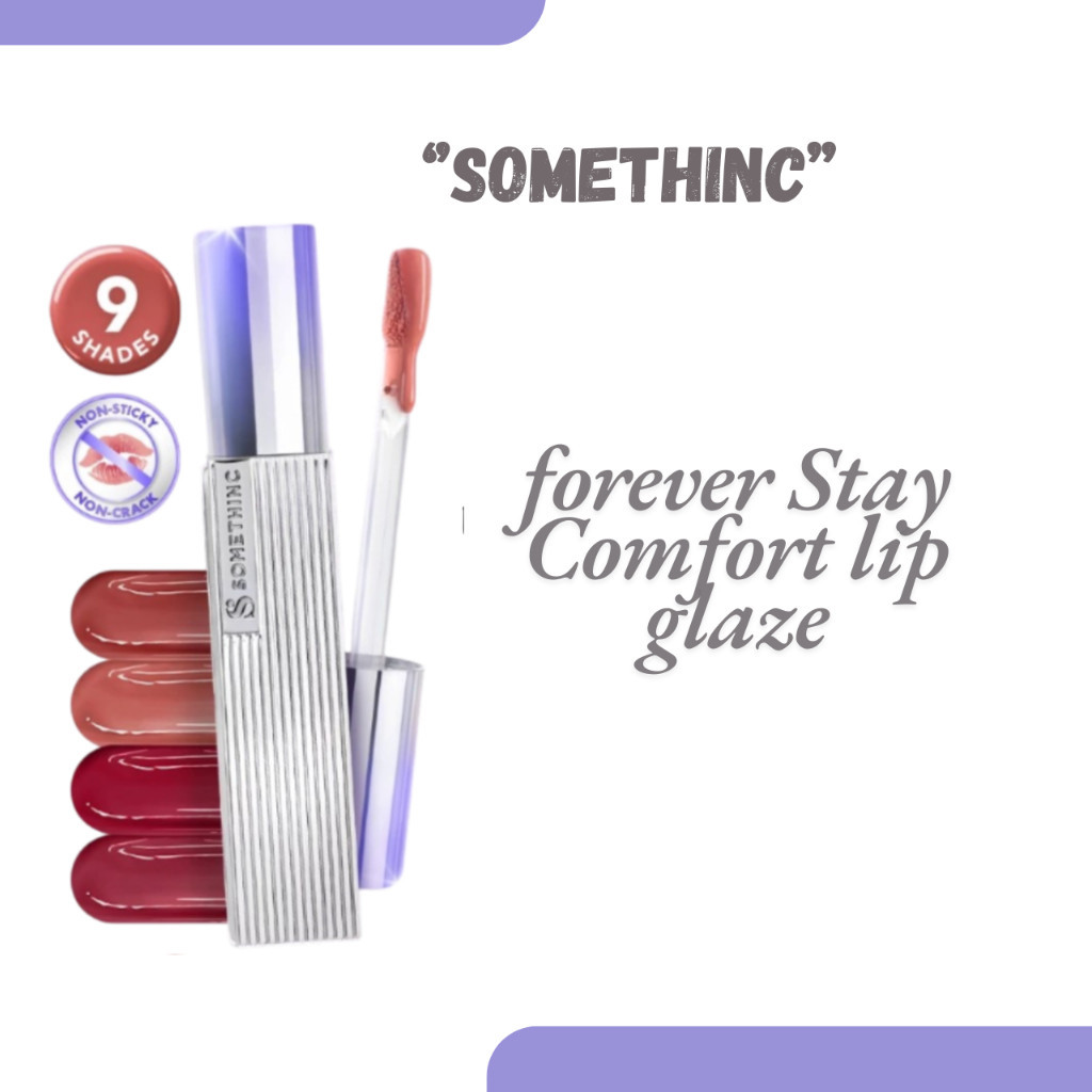 somethinc forever stay comfort lip glaze/lip cream/lip matte somethinc forever stay comfort lip glaze/lip cream/lip matte