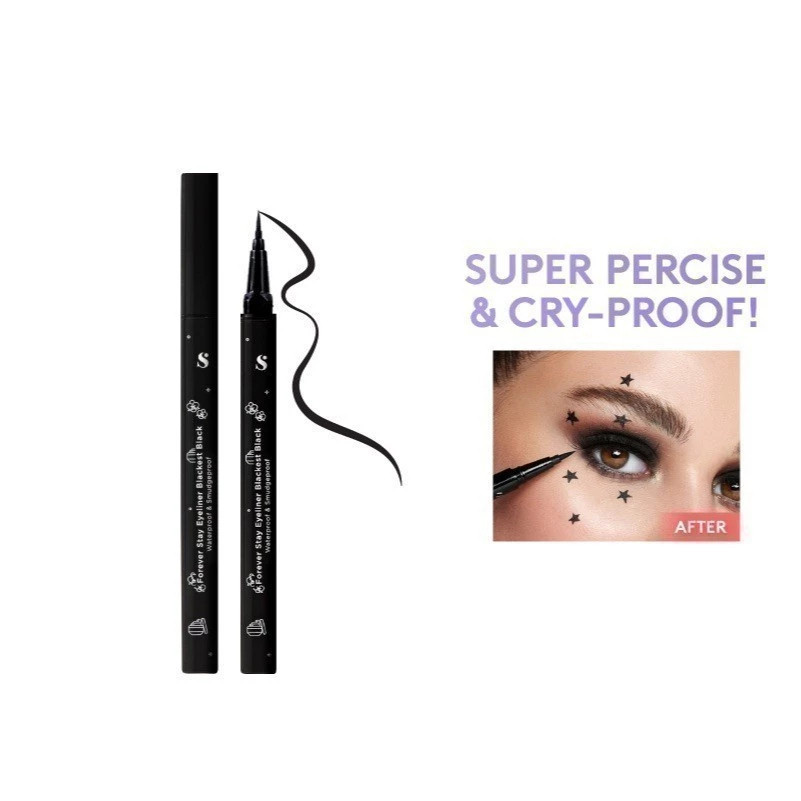 somethinc forever stay eyeliner 0.5ml/waterproof and smudgeproof eyeliner somethinc forever stay eyeliner 0.5ml/waterproof and smudgeproof eyeliner