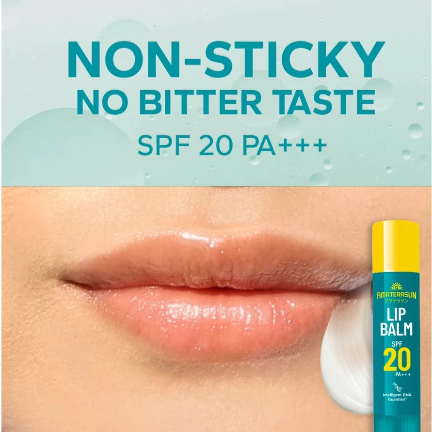 amaterasun lip balm spf 20 pa+++ 4.5g/pelembab bibir amaterasun lip balm spf 20 pa+++ 4.5g/pelembab bibir