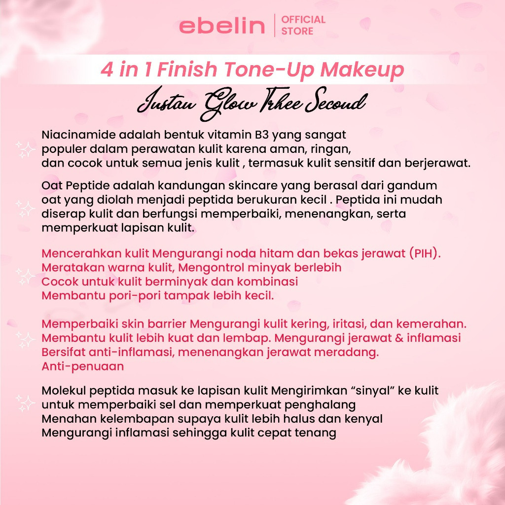 ebelin 4in1 magic finish tone up makeup brightening cream 20g ebelin 4in1 magic finish tone up makeup brightening cream 20g