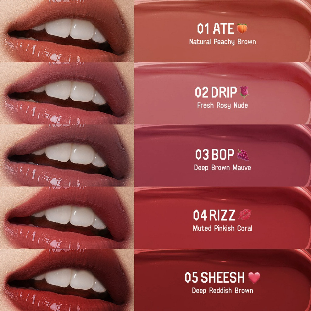 soulyu juicy glow lip balm 3.2g/pelembab bibir soulyu juicy glow lip balm 3.2g/pelembab bibir