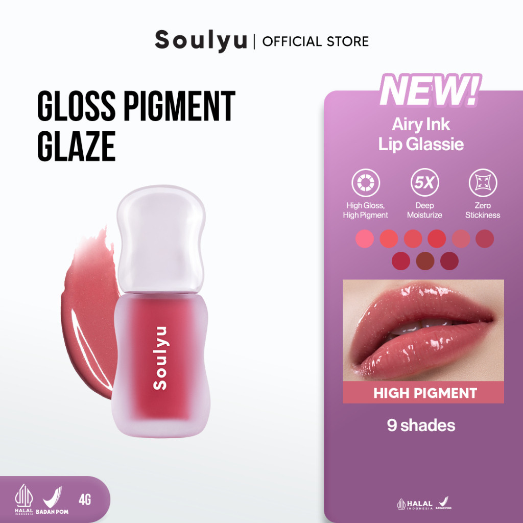 soulyu airy ink lip glassie 4g soulyu airy ink lip glassie 4g