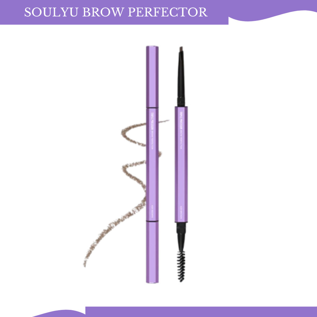 soulyu triple precision brow perfector 0,1g/pensil alis soulyu triple precision brow perfector 0,1g/pensil alis