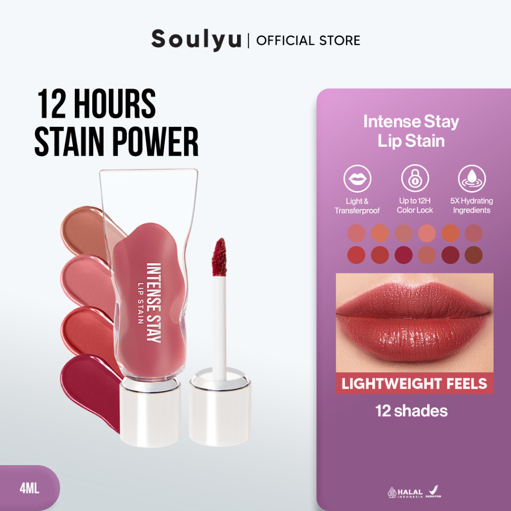 soulyu intense stay lip stain 4ml soulyu intense stay lip stain 4ml