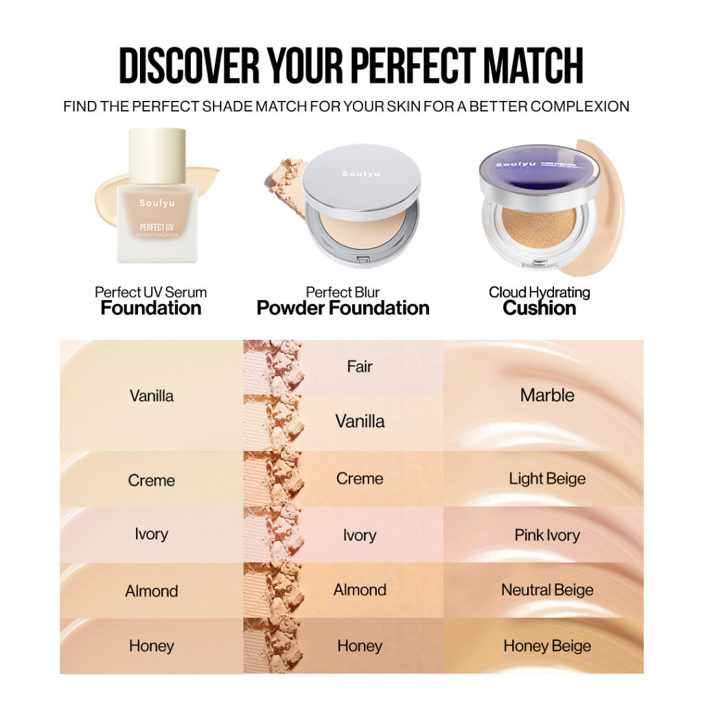 soulyu cloud hydrating cushion 12.5g/alas bedak soulyu cloud hydrating cushion 12.5g/alas bedak