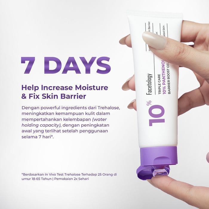 facetology panthenol barrier boost moisturizer 40g/pelembab wajah facetology panthenol barrier boost moisturizer 40g/pelembab wajah