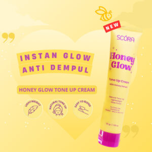 scora honey glow tone up cream 30g/pelembab wajah