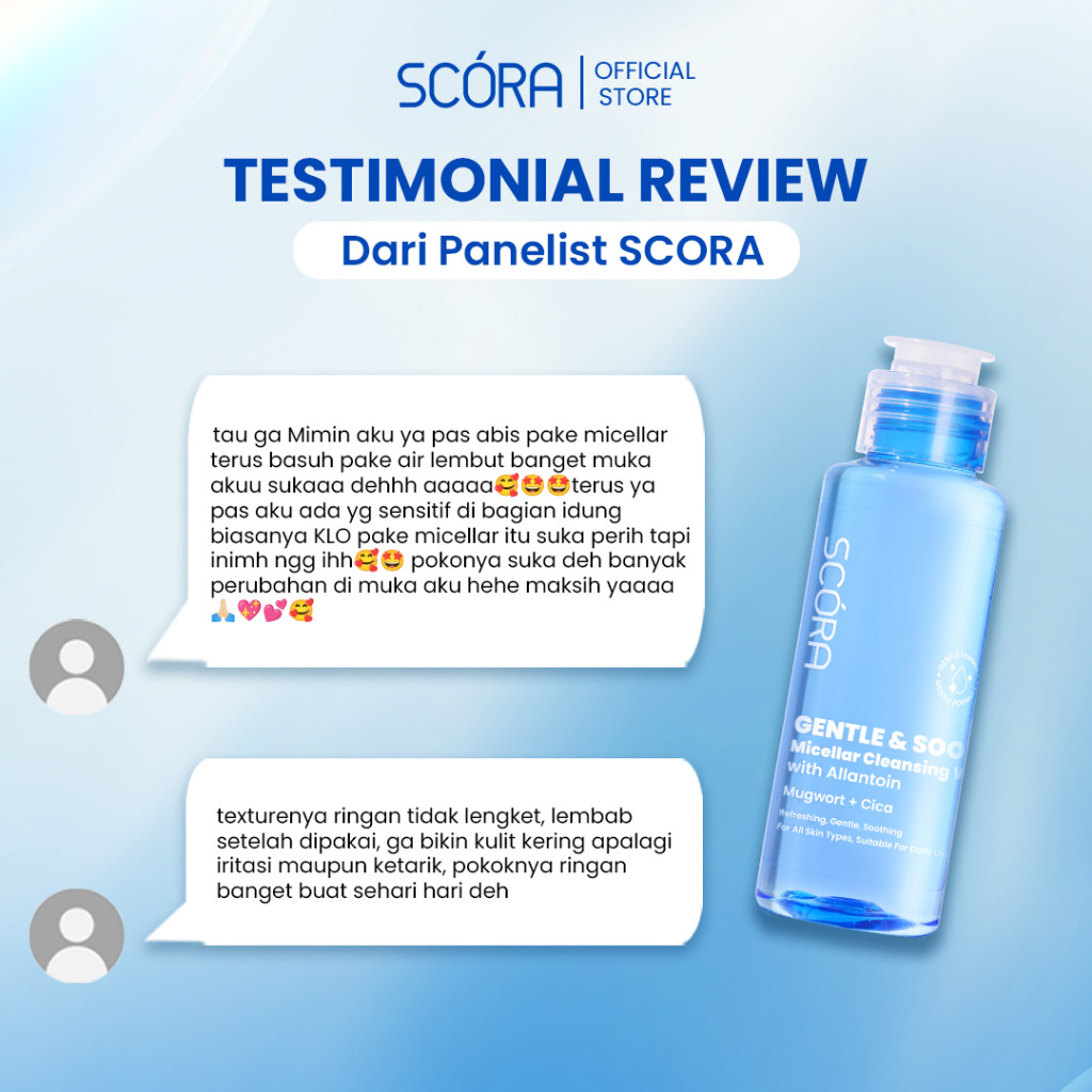 scora gentle and soothe micellar cleansing water 100 ml scora gentle and soothe micellar cleansing water 100 ml