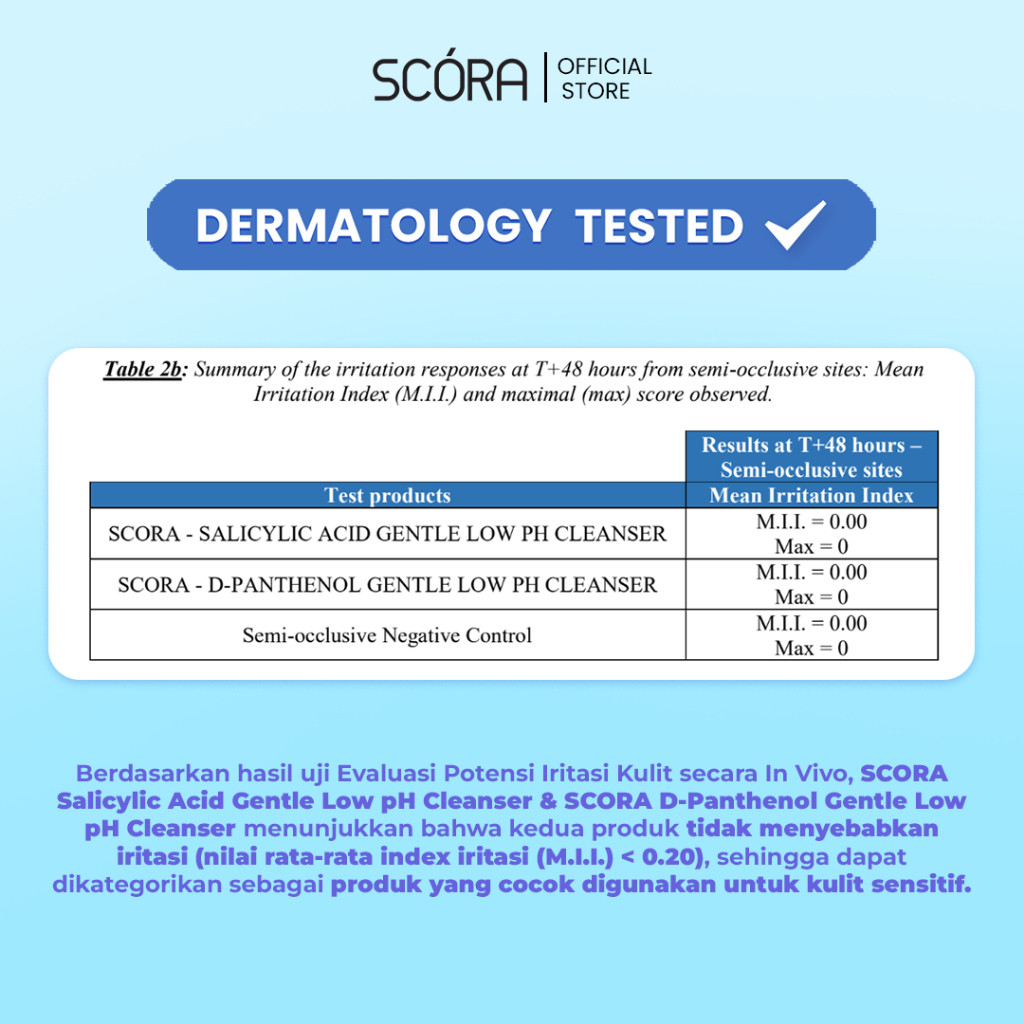 scora salicylic acid gentle low ph cleanser 100ml/pembersih wajah scora salicylic acid gentle low ph cleanser 100ml/pembersih wajah