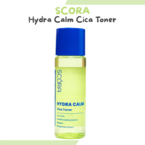 scora hydra calm cica toner 80ml/toner wajah