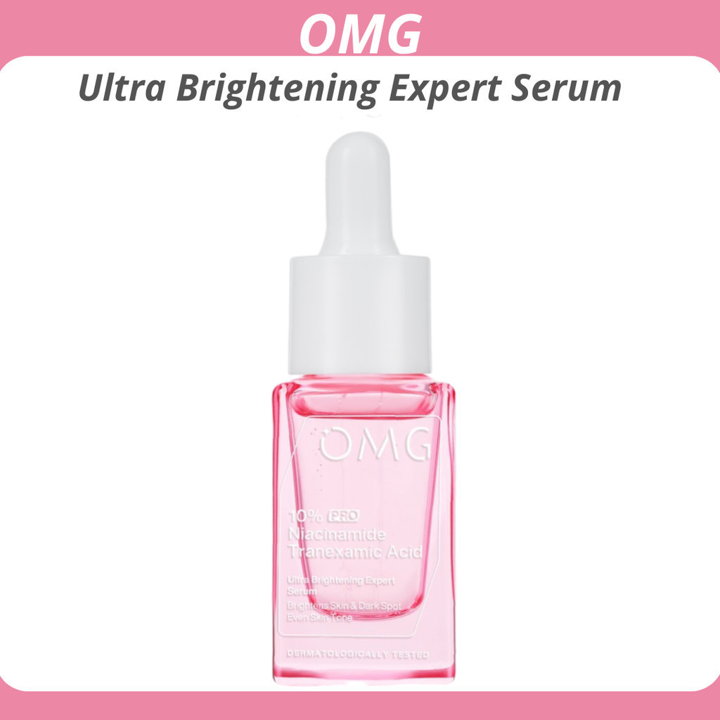 omg oh my glow 10% niacinamide pro tranexamic acid ultra brightening expert serum 17ml/serum wajah omg oh my glow 10% niacinamide pro tranexamic acid ultra brightening expert serum 17ml/serum wajah