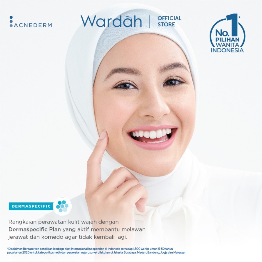 wardah acnederm face powder 20g/bedak tabur wardah acnederm face powder 20g/bedak tabur