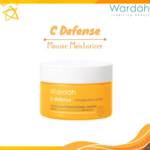 wardah c defense mousse moisturizer 30g/pelembab wajah