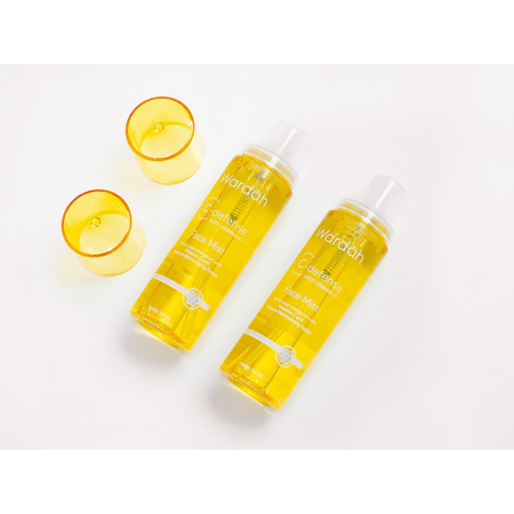 wardah c defense vitamin c allantoin face mist 55ml wardah c defense vitamin c allantoin face mist 55ml