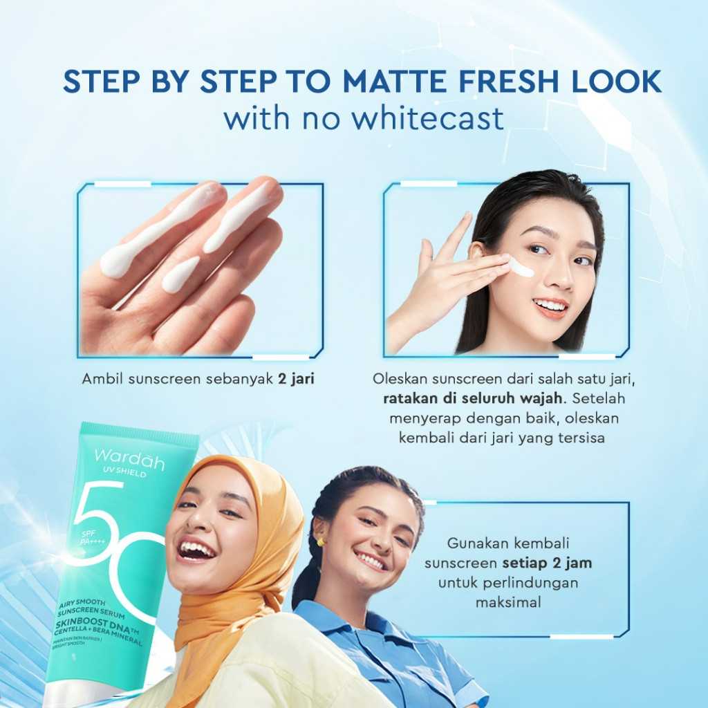 wardah uv shield airy smooth sunscreen serum spf 50 pa++++ 25ml wardah uv shield airy smooth sunscreen serum spf 50 pa++++ 25ml