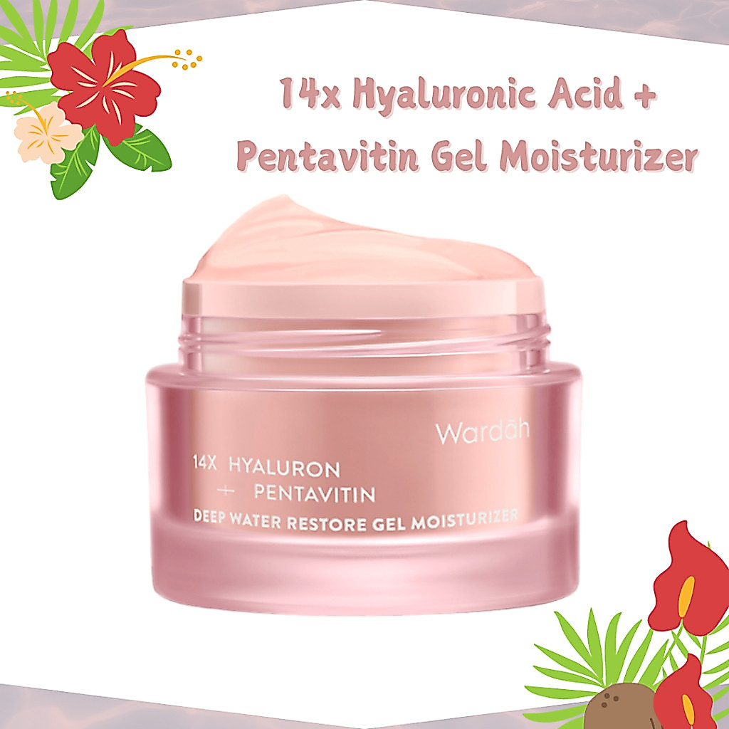 wardah deep water restore gel moisturizer 30gr/pelembab wajah wardah deep water restore gel moisturizer 30gr/pelembab wajah