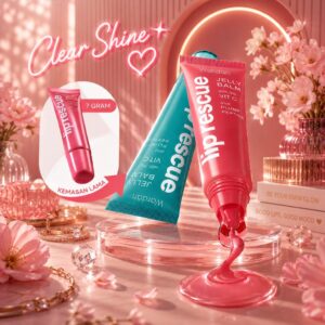 wardah lip rescue jelly balm 7g/pelembab bibir