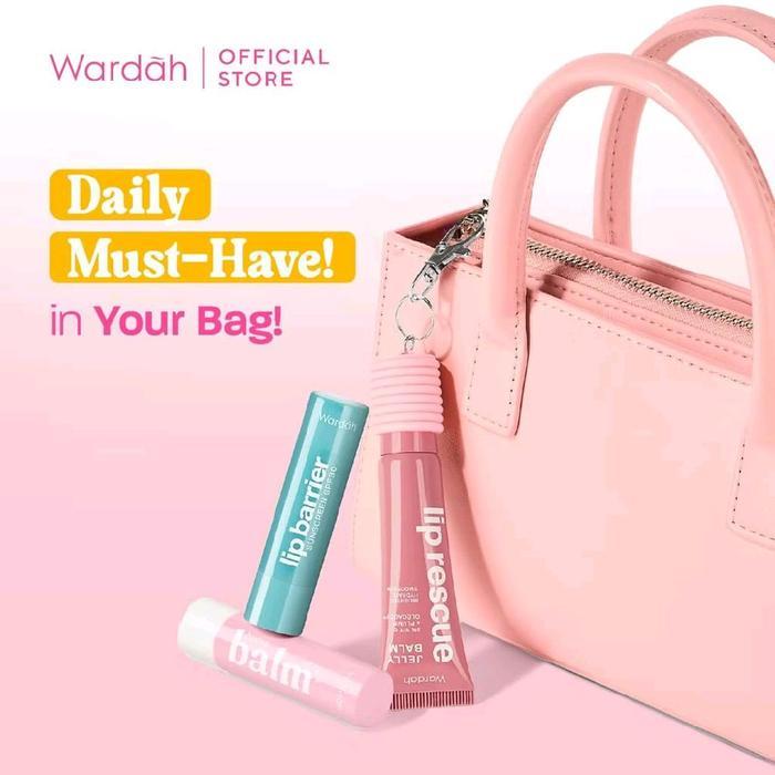 wardah lip rescue jelly balm 7g/pelembab bibir wardah lip rescue jelly balm 7g/pelembab bibir