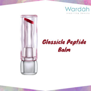 wardah glossicle peptide balm 3.2g/lipstick