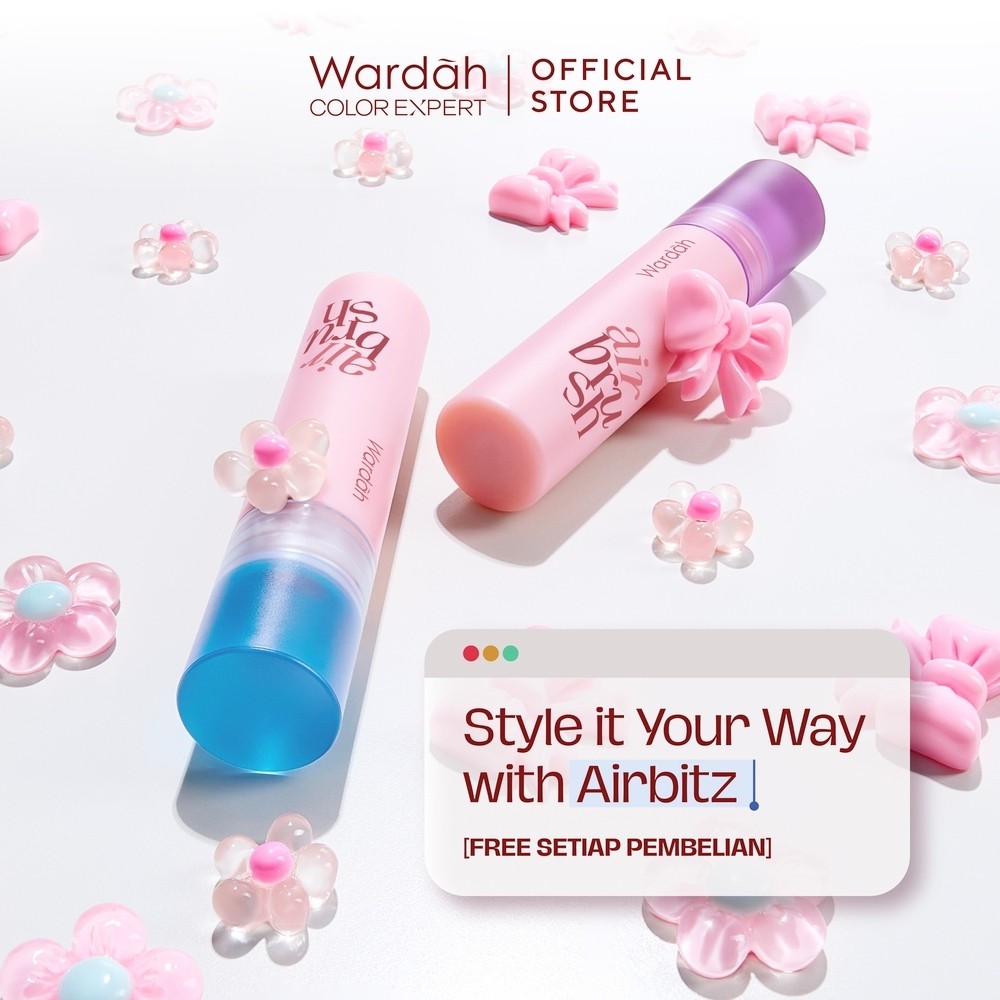 wardah airbrush lip tint 3g/lip matte/lip cream wardah airbrush lip tint 3g/lip matte/lip cream
