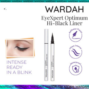 wardah eyexpert optimum hi black liner 1g | eyeliner