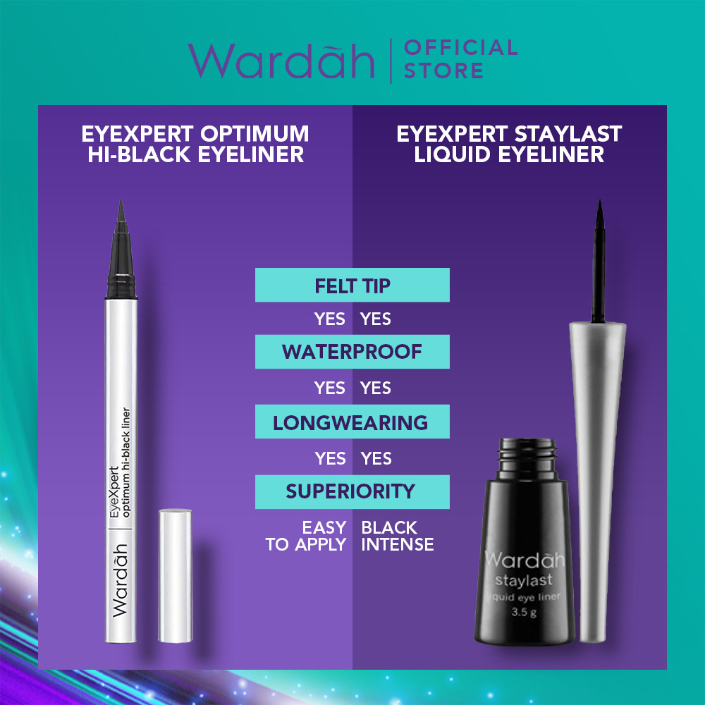 wardah eyexpert staylast liquid eyeliner 3.5g | waterproof eyeliner wardah eyexpert staylast liquid eyeliner 3.5g | waterproof eyeliner