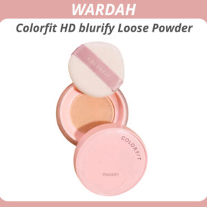 wardah colorfit hd blurify loose powder 15g/bedak tabur