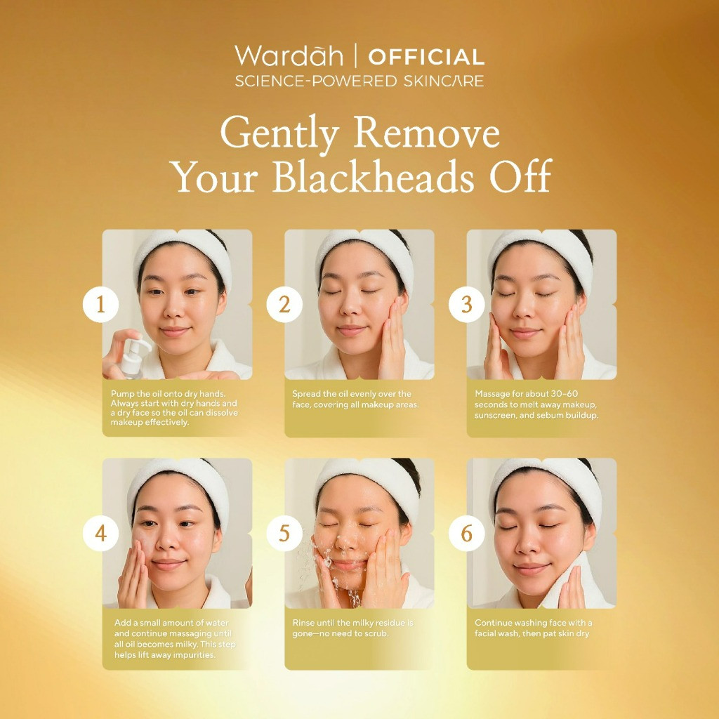 wardah cleansing oil lha camellia oil pore purifying 140ml/pembersih wajah wardah cleansing oil lha camellia oil pore purifying 140ml/pembersih wajah