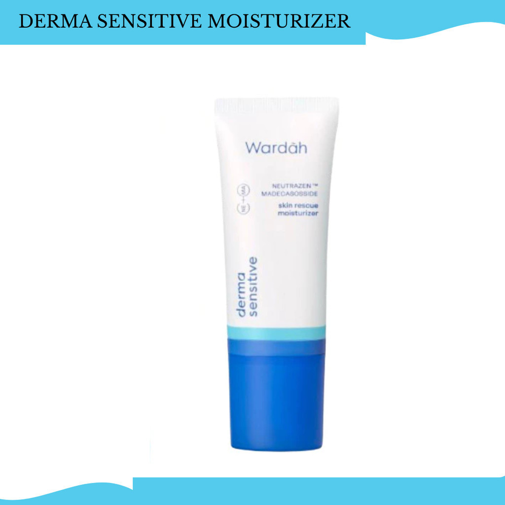 wardah derma sensitive skin rescue moisturizer neutrazen madecassoside 50g/pelembab wajah wardah derma sensitive skin rescue moisturizer neutrazen madecassoside 50g/pelembab wajah