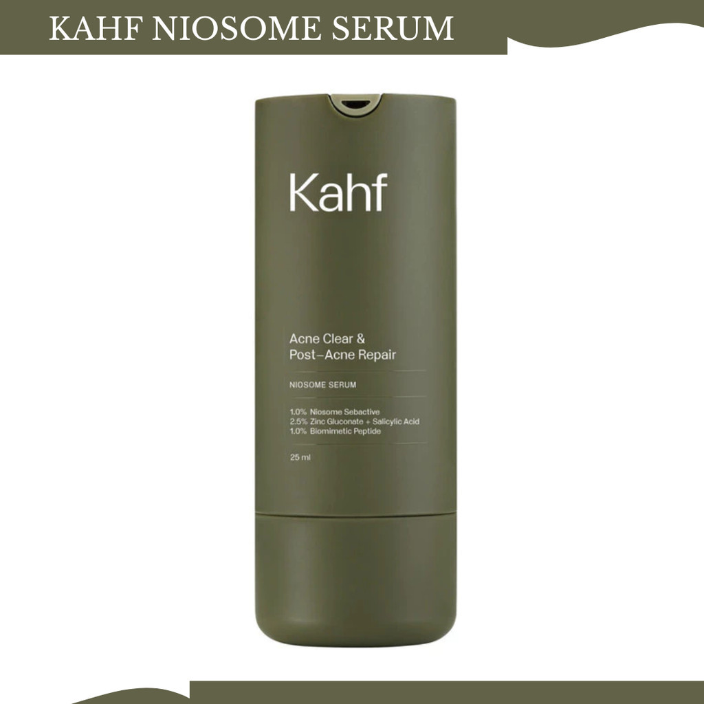 kahf acne clear and post acne repair niosome serum 25ml/serum wajah kahf acne clear and post acne repair niosome serum 25ml/serum wajah