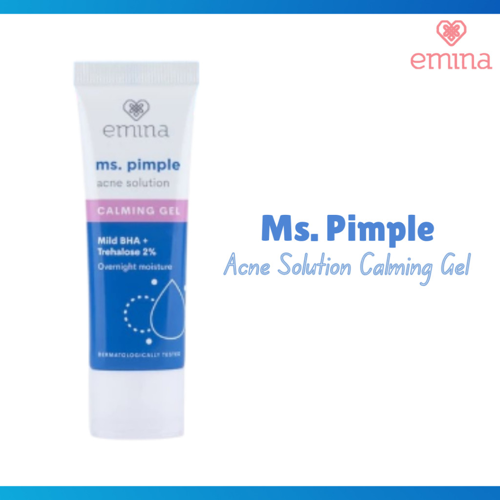 emina ms pimple acne solution calming gel 20 ml pelembab malam hari emina ms pimple acne solution calming gel 20 ml pelembab malam hari