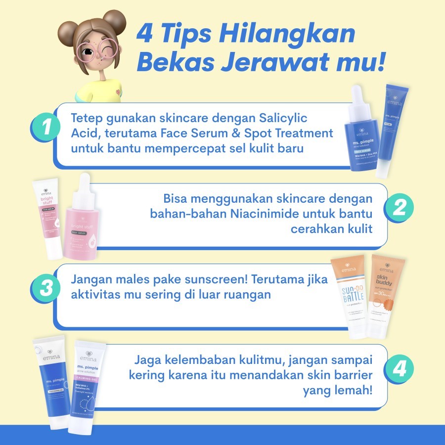 emina ms pimple acne solution face wash 50ml/pembersih wajah emina ms pimple acne solution face wash 50ml/pembersih wajah