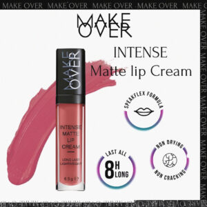 make over intense matte lip cream last 8 hours long 6.5g