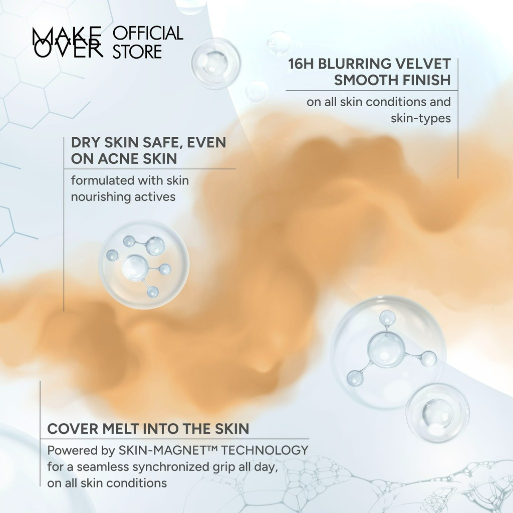 make over perfect cover powder foundation refill 10g make over perfect cover powder foundation refill 10g